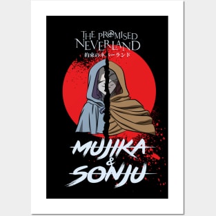 THE PROMISED NEVERLAND: MUJIKA Y SONJU Posters and Art